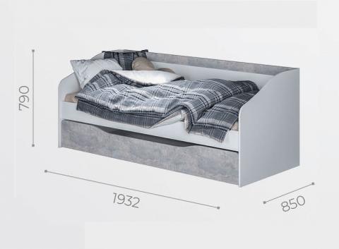 Паскаль кровать с ящиком